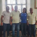Nosso presidente Bebeto fazendo contatos